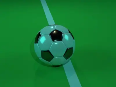Soccer Ball 3D model
