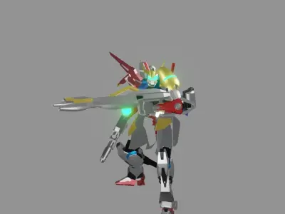 The Mecha Attacker 7 3D model