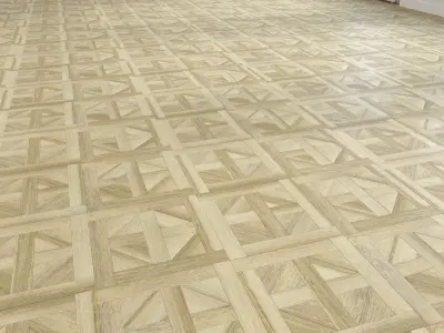 Parquet - Laminate - Wooden floor Low-poly 3D model 37