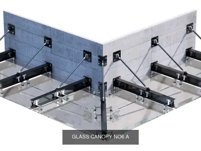 GALSS VISOR AND CANOPY A 3D Model Pack