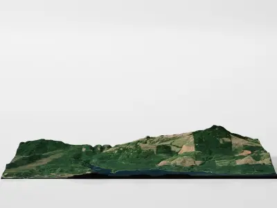 Green Landscape 3D model
