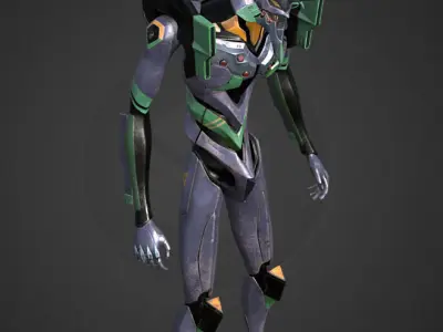 EVA Giant Robot Low-poly 3D model