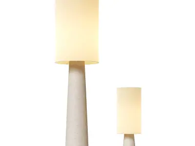 Clu Living lamps Pedro and Petra 3D model