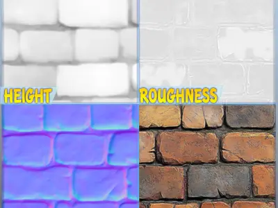 Stylized Wall Seamless Texture Texture 35