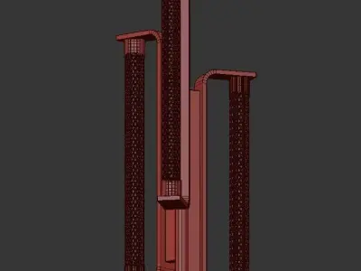 STRADIVARI pendant lamp 3D model