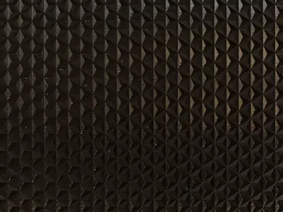 Geometric Triangle Wood Mosaic PBR Seamless Texture