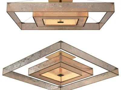Ceiling Light 3D model 135