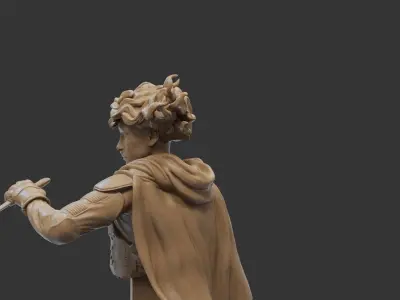 Chani Bust 3D Print 3D print model