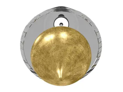 Ghanta suspension lamp  by space lighting 3D model