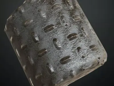 Diamond Metal Plate Four PBR Seamless Texture