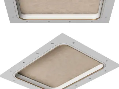 Modern ceiling RJ Easy Design 02 3D model