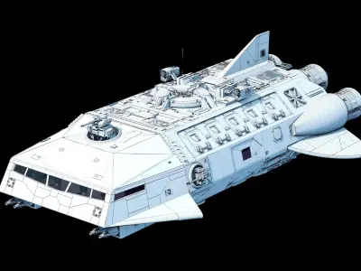 star wars Assault Transport 3D model
