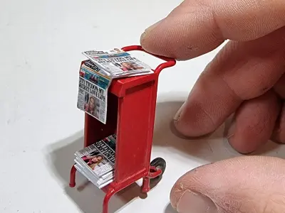 Picadilly circus station miniature 3D print model