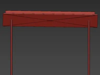 TRAIT LONG 3D model