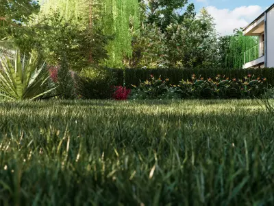 D5 render exterior scene 3D model 3D model