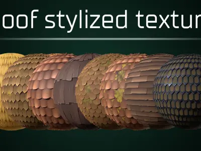 Roof Stylized Texture Texture