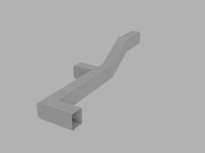 Make your own space station layout - Simple set Low-poly 3D model