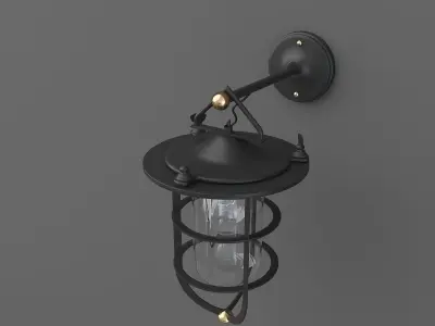 Amiyah Wall Light 3D model
