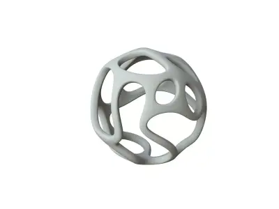 SciFi Cube Object No 27183 Low Poly Shape Texture