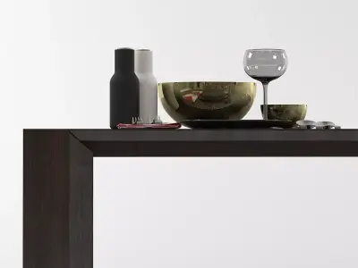 Table Set 04 3D model