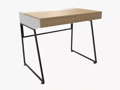 Desk Study 3D model purchase