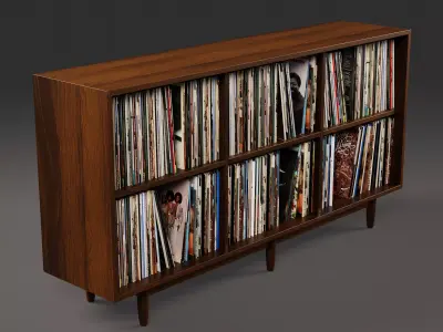 Vinyl Storage No54 3D model