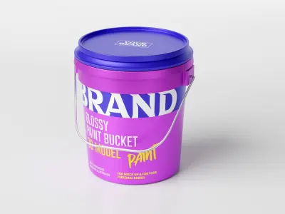 Paint Bucket Premium 3D modelling 3D model