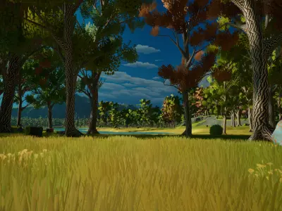 Cartoon Procedural Nature V2