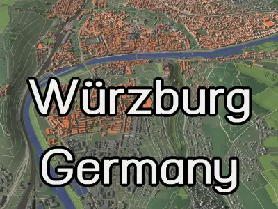 Germany - city and urban 3D Model Pack