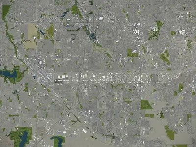 Omaha  Low-poly 3D model