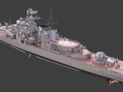  Sovremenny Class Type 956 Destroyer 
