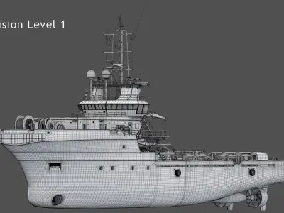  Anchor Handling Tug Supply Vessel AHTS 