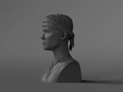 Jenette Goldstein - Vasquez - Aliens 3D print model