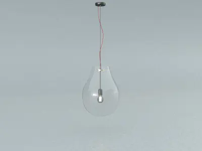 laos Pendant Low-poly 3D model