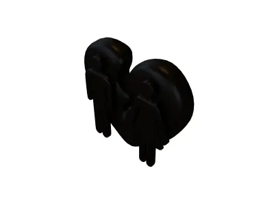 Divorce Symbol v1 008 Low-poly 3D model