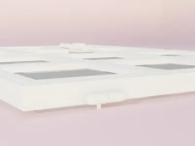 Window 3D Model  Design for Architectural  Low-poly 3D model