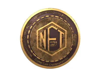 NFT Coin v1 002 3D model