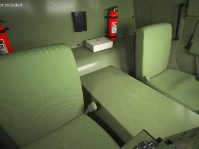  MEADS TOC Mobile Air Defense Command Vehicle Green 