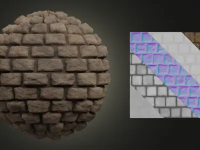 Realistic PBR Stone Textures Seamless 4K  Texture