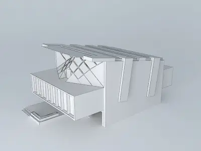 Ghoast exterior Free 3D model