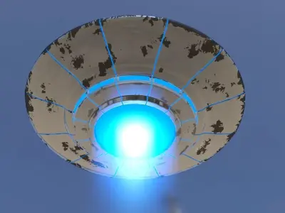 Alien Ufo 3D model