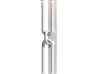 INTERIOR LIGHTING LOOPI DOUBLE WALL SCONCE  3D model