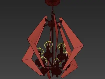 Savoy chandelier 3D model