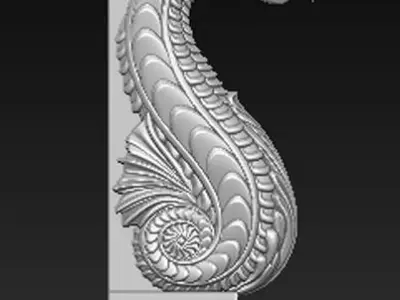 Corbel Decorative Dragon 3D print model