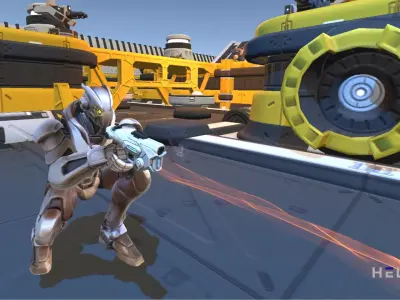 Helixor Low-poly 3D model