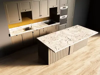 40-Kitchen4 matte 4 3D model