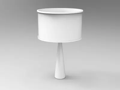 Bed Side Lamp 006 Low-poly 3D model