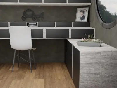 study room Free 3D model