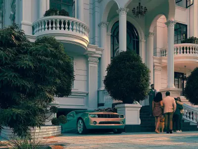 CH 42 SKETCHUP VRAY REALISTIC RENDER REFERENCE FILE 3D model