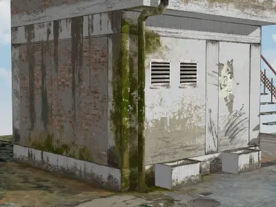 1 Marla House Low-poly 3D model